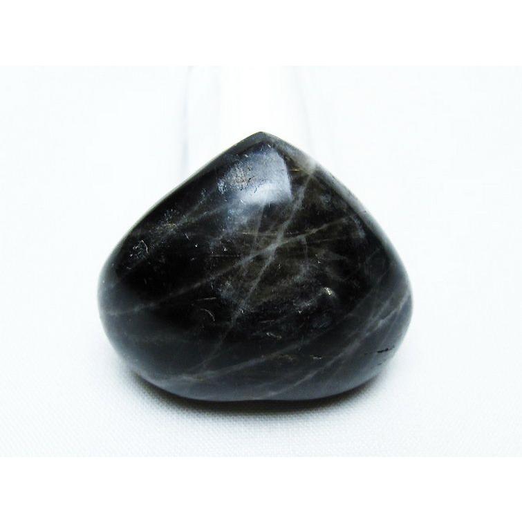 モリオン 純天然 黒水晶 ハート 置物 t375-4843 : 誠安天然石専門店
