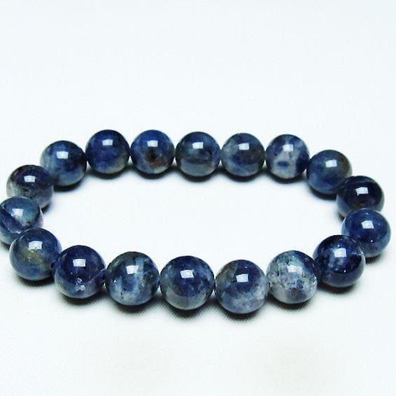 アイオライト ブレスレット 11mm t383-4709 : 誠安天然石専門店 - 通販
