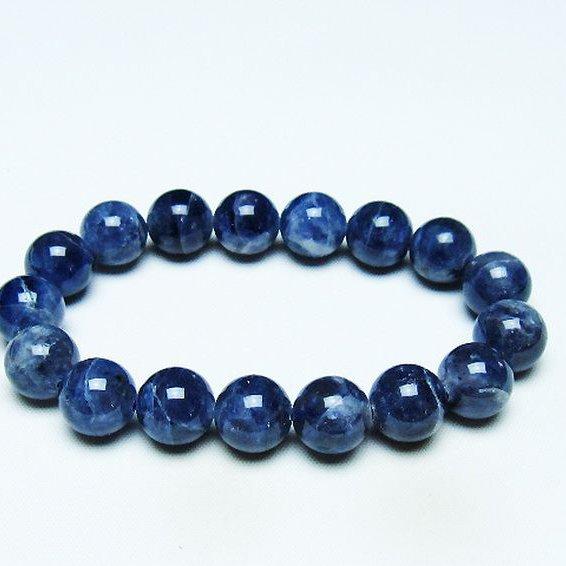 アイオライト ブレスレット 12mm t383-4800 : 誠安天然石専門店 - 通販