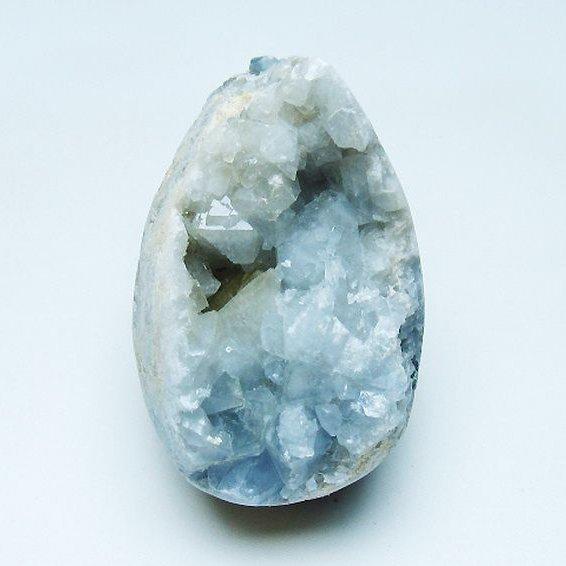 天然石　本物 セレスタイト 天青石 原石 t385-14721 : 誠安天然石専門店 - 通販