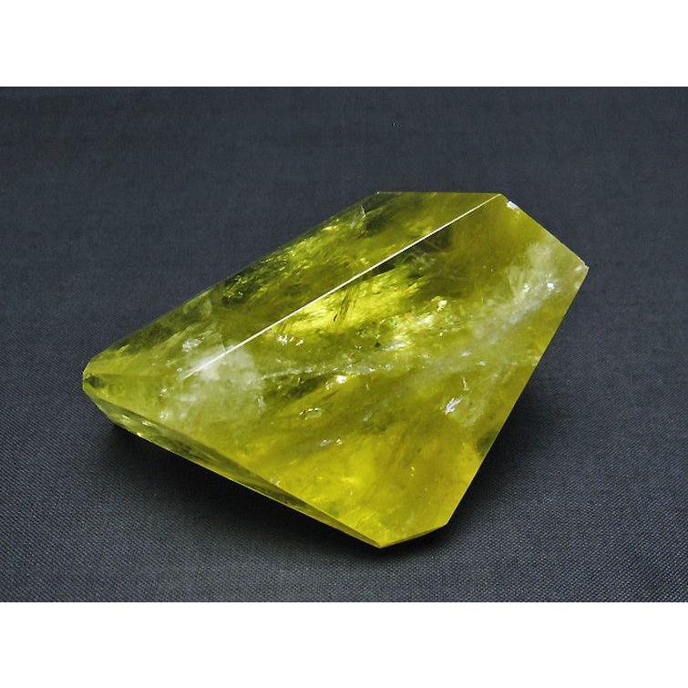 k18シトリン（黄水晶） シトリン(黄水晶) ルース 4.641ct, オーバル 【 8月1日の誕生日