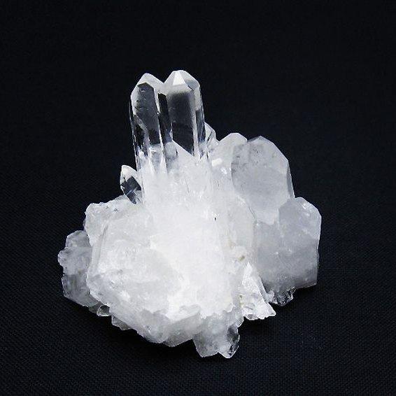 アーカンソー州産 水晶クラスター t386-7678 : 誠安天然石専門店