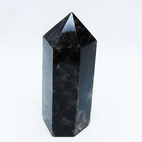 モリオン 純天然 黒水晶 六角柱 t401-4715 : 誠安天然石専門店