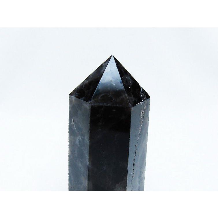 モリオン 純天然 黒水晶 六角柱 t401-4715 : 誠安天然石専門店 - 通販