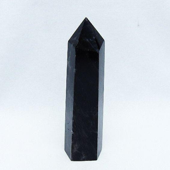モリオン 純天然 黒水晶 六角柱 t401-4725 : 誠安天然石専門店 - 通販