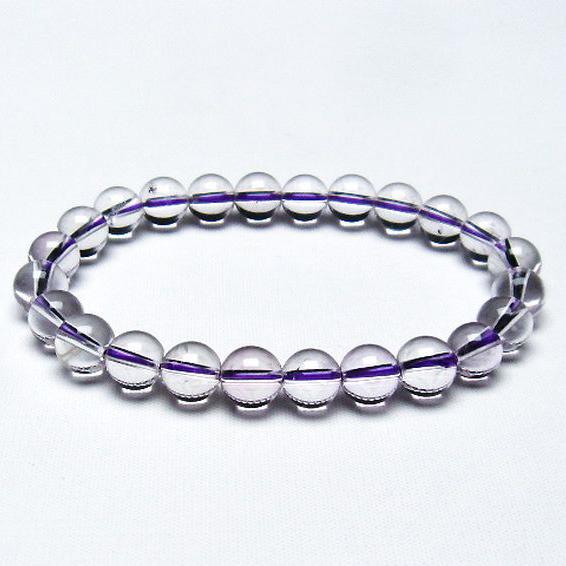 有名人芸能人 誠安天然石専門店アメジスト 8mm T403 ブレスレット メンズアクセサリー