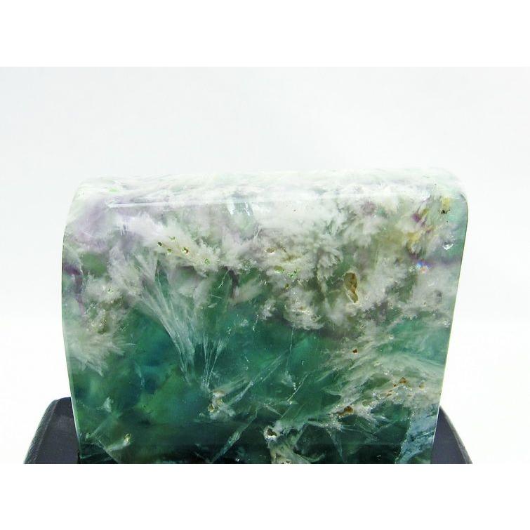 sufiakun様 エンジェルフェザーフローライト 大きめ ハート 握り石