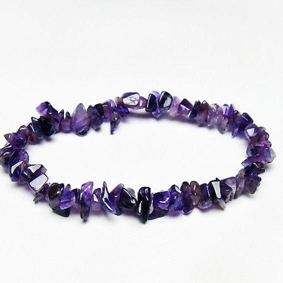 アメジスト ブレスレット t410-1698 : 誠安天然石専門店 - 通販