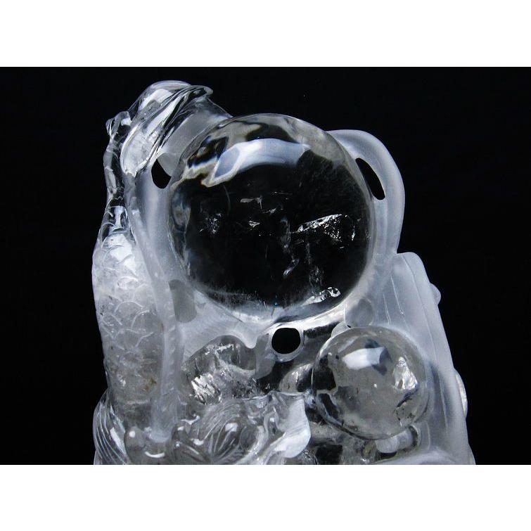 4.6Kg 虹入り ヒマラヤ水晶極上龍 置物 t42-440 : 誠安天然石専門店