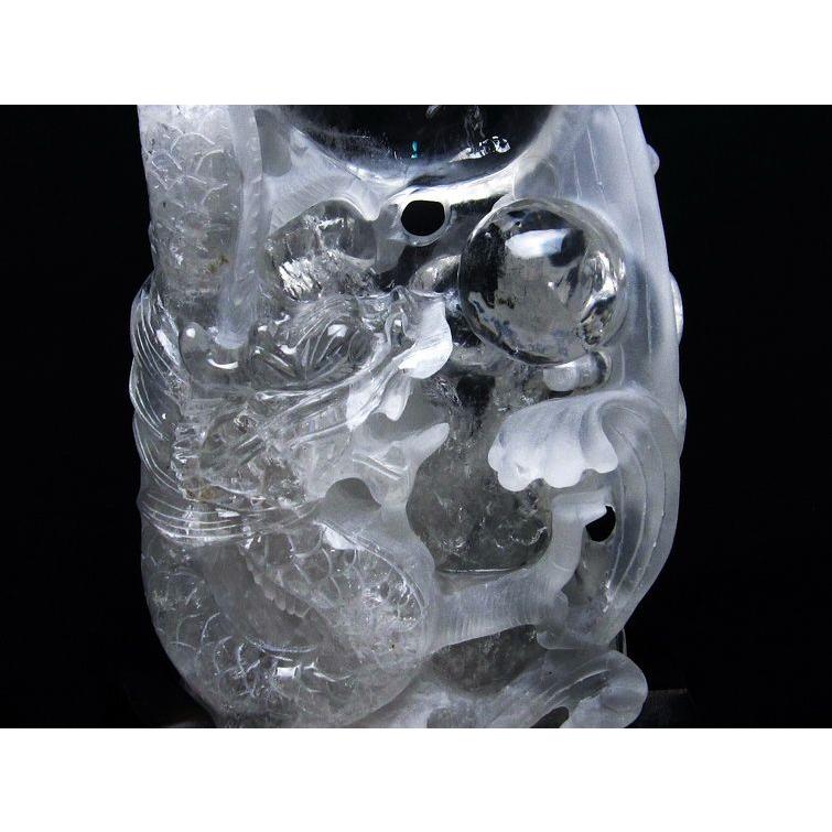 4.6Kg 虹入り ヒマラヤ水晶極上龍 置物 t42-440 : 誠安天然石専門店