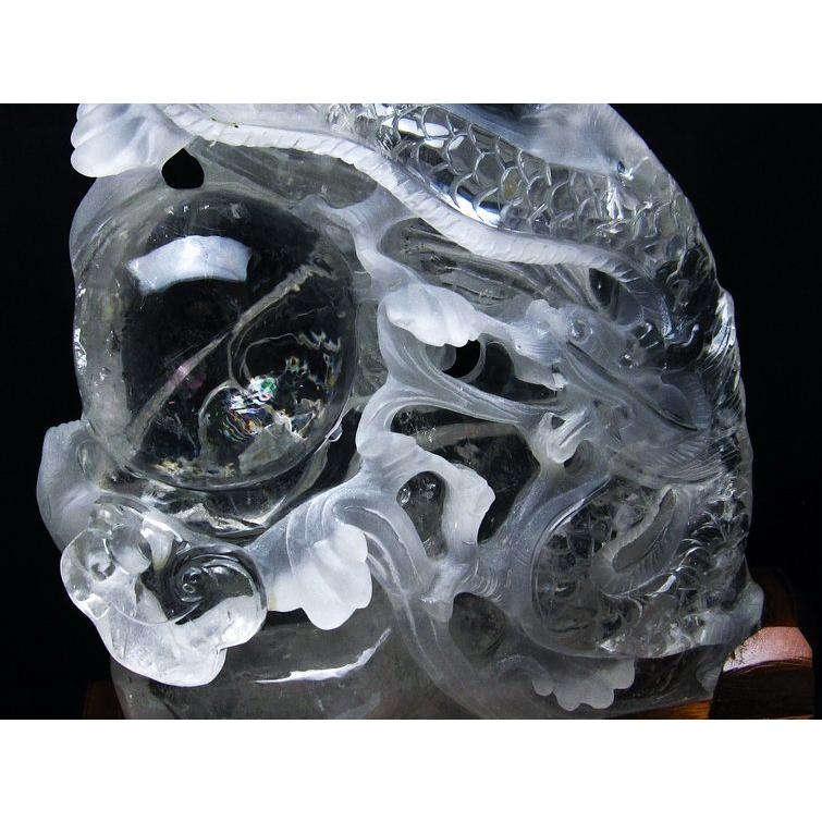 5.5Kg 虹入り ヒマラヤ水晶極上龍 置物 t42-441 : 誠安天然石専門店 -