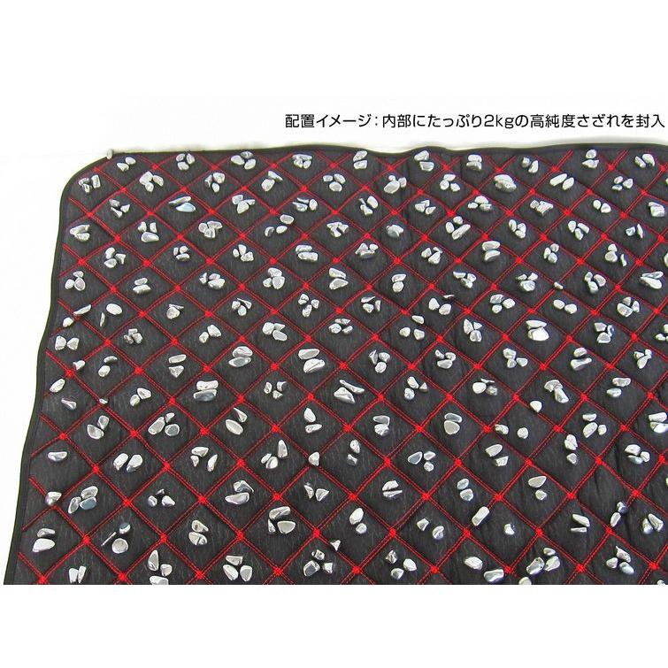テラヘルツ鉱石 高純度 さざれ 大容量 2kg 敷布団マットレス ブラック 赤 2.2Kg テラヘルツ鉱石 高純度さざれ 大容量2kg入り 敷布団マットレス