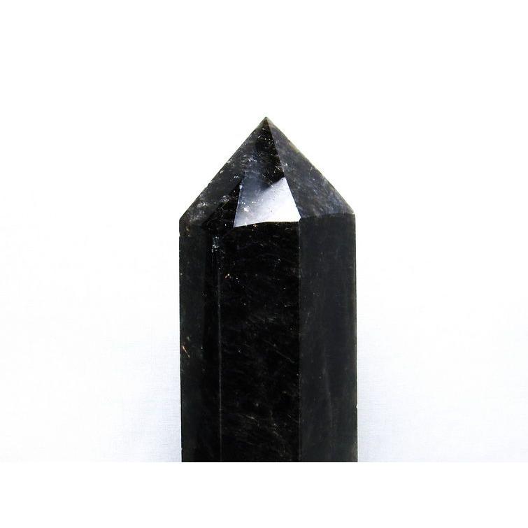 1.9Kg モリオン 純天然 黒水晶 六角柱 t43-6736 : t43-6736 : 誠安 