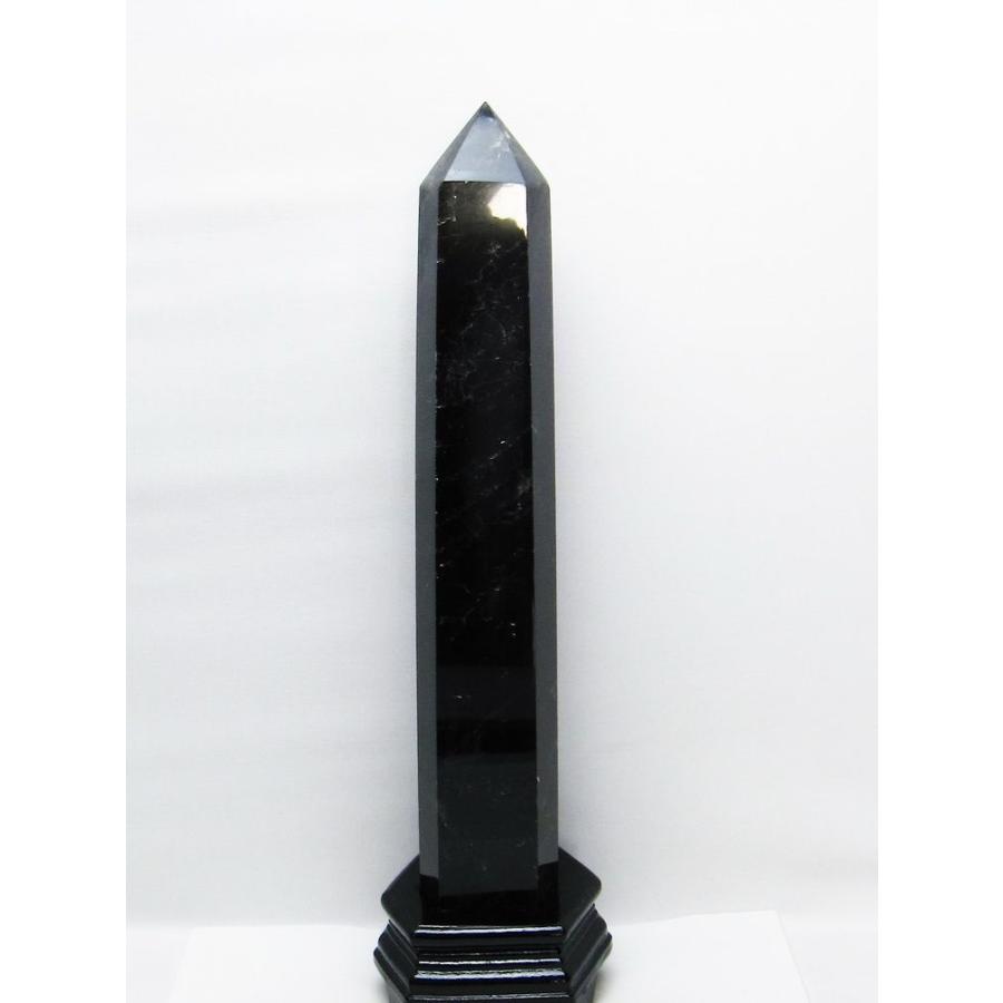 【特大!!!】モリオン(黒水晶)六角柱　2kg 2Kg モリオン 純天然 黒水晶 六角柱 t43-8699 : 誠安天然石専門店