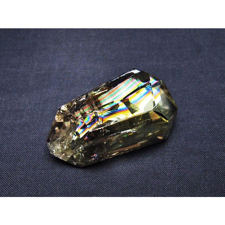 虹入り 黄水晶(シトリン) 原石 t436-2972 : 誠安天然石専門店 - 通販