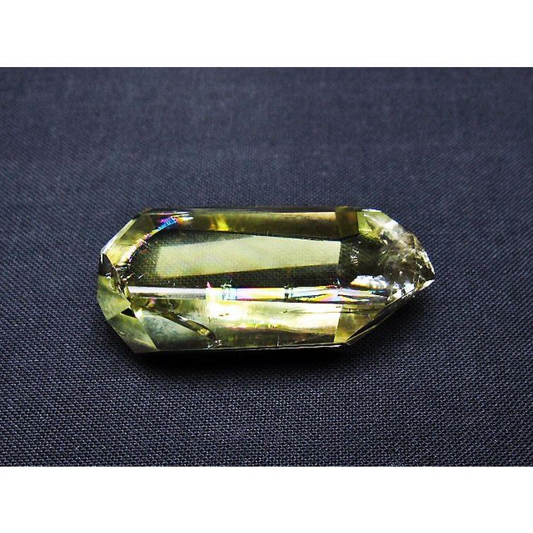 虹入り 黄水晶(シトリン) 原石 t436-2981 : 誠安天然石専門店 - 通販