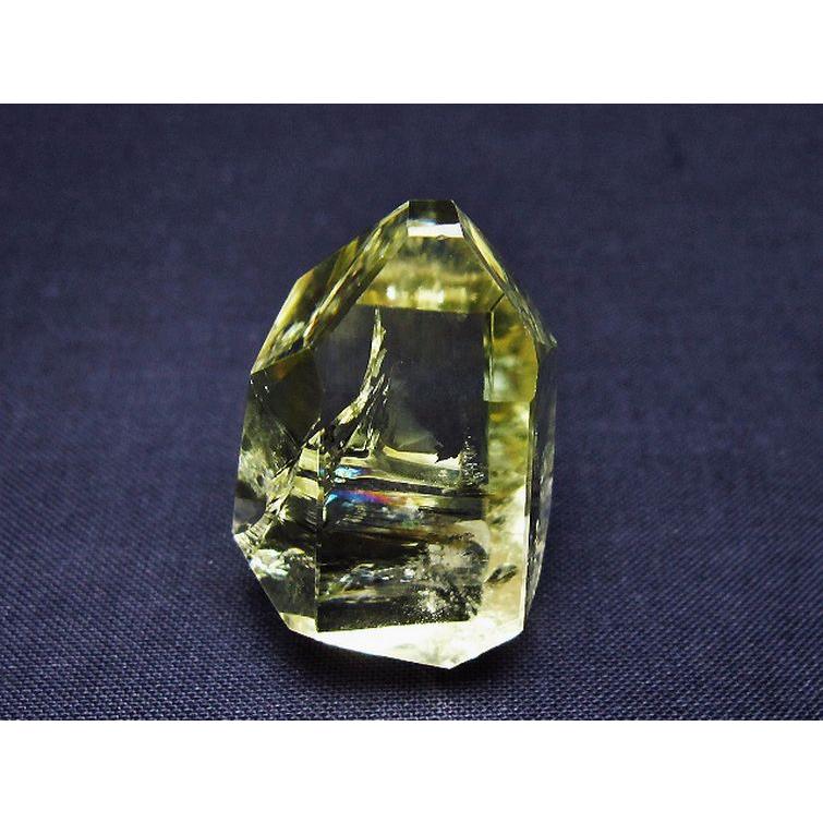 黄水晶　原石　石柱 虹入り 黄水晶(シトリン) 原石 t436-2995 : 誠安天然石専門店 - 通販