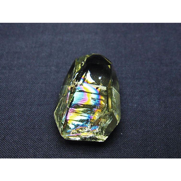 虹入り 黄水晶(シトリン) 原石 t436-2995 : 誠安天然石専門店 - 通販