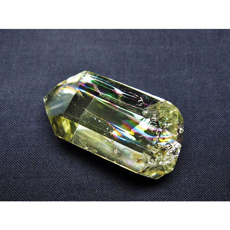 虹入り 黄水晶(シトリン) 原石 t436-3011 : 誠安天然石専門店 - 通販