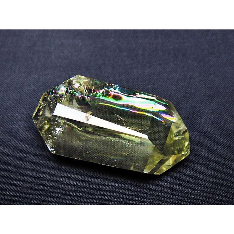 虹入り 黄水晶(シトリン) 原石 t436-3011 : 誠安天然石専門店 - 通販
