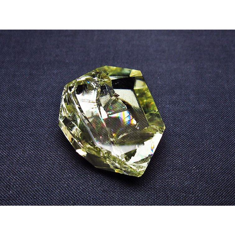 虹入り 黄水晶(シトリン) 原石 t436-3041 : 誠安天然石専門店 - 通販