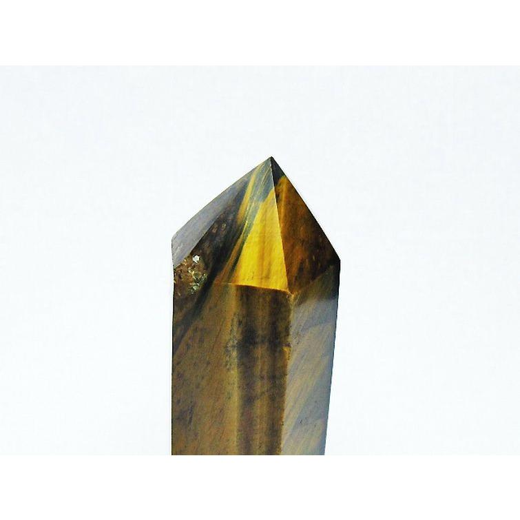 タイガーアイ※黄虎目石 六角柱 t443-4754 : 誠安天然石専門店 - 通販