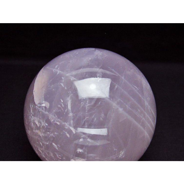 ローズクォーツ 丸玉 83mm t456-14217 : 誠安天然石専門店 - 通販