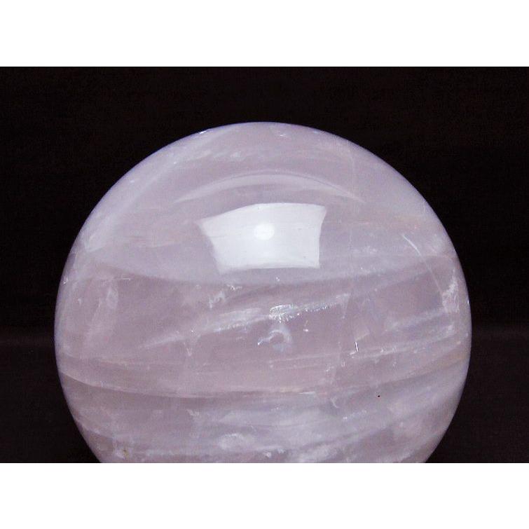 3.7Kg ローズクォーツ 丸玉 143mm t456-15293 : 誠安天然石専門店