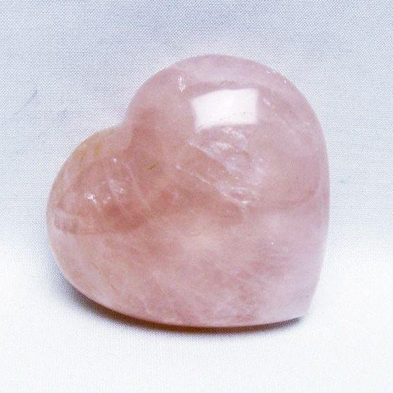 ローズクォーツハート 置物 t457-4561 : 誠安天然石専門店 - 通販