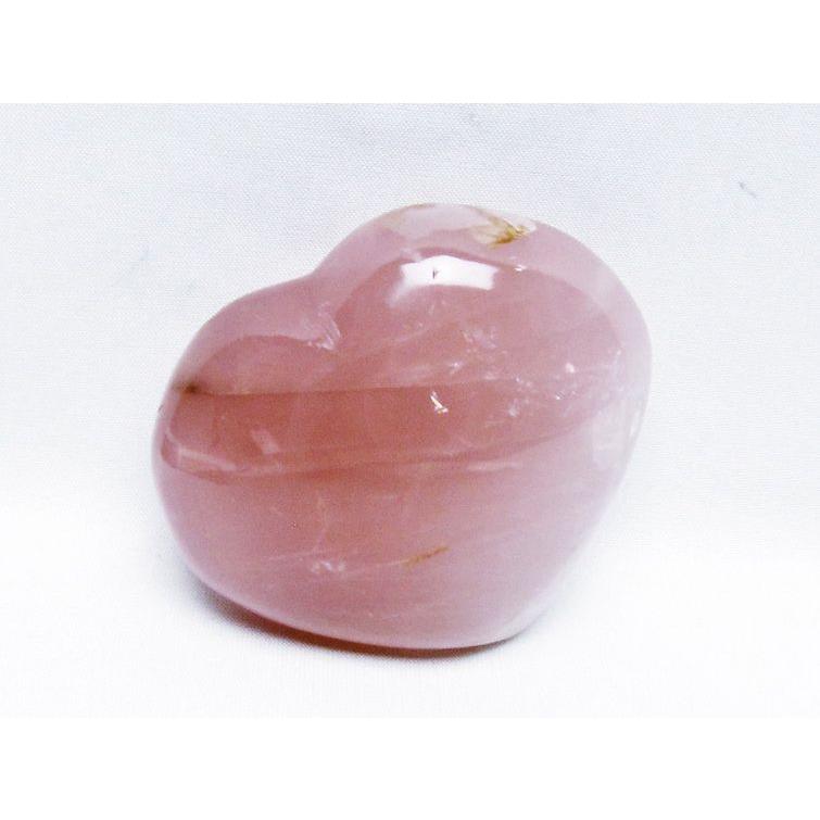 ローズクォーツハート 置物 t457-4594 : 誠安天然石専門店 - 通販