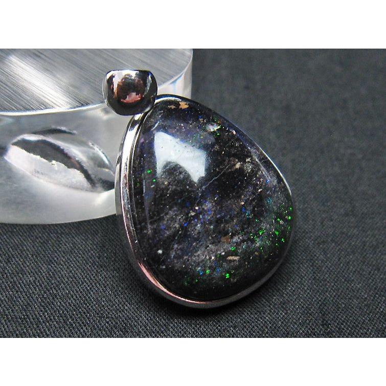 ブラックオパール ペンダント ブラックオパール ペンダント t468-509 : 誠安天然石専門店 - 通販