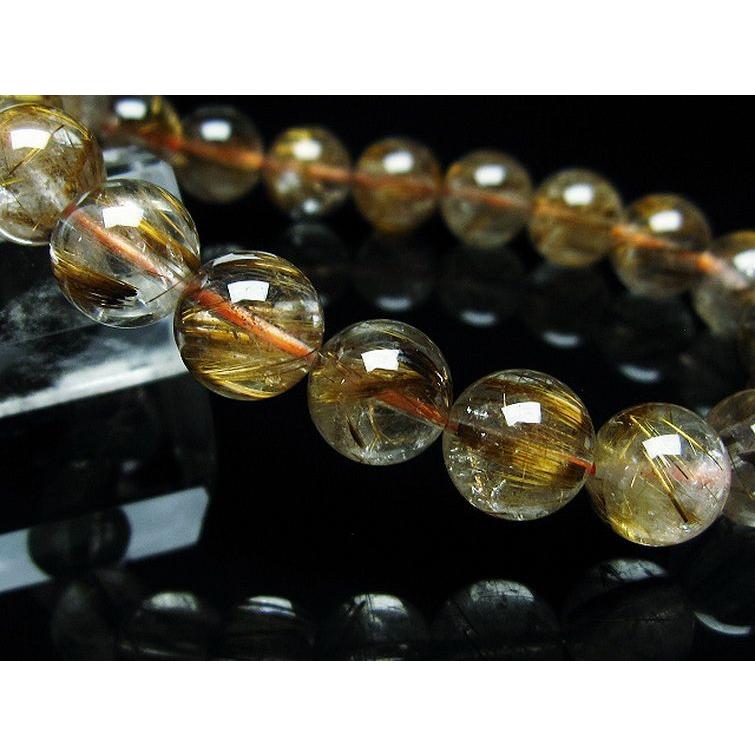 全面キラキラ天然満鉱物タイチンルチルクォーツのブレスレットバングルパワーストーン ルチルクォーツ ブレスレット タイチンルチル パワーストーン 天然石