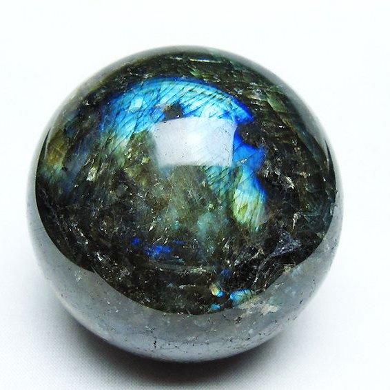 ラブラドライト 丸玉 64mm t484-2686 : 誠安天然石専門店 - 通販