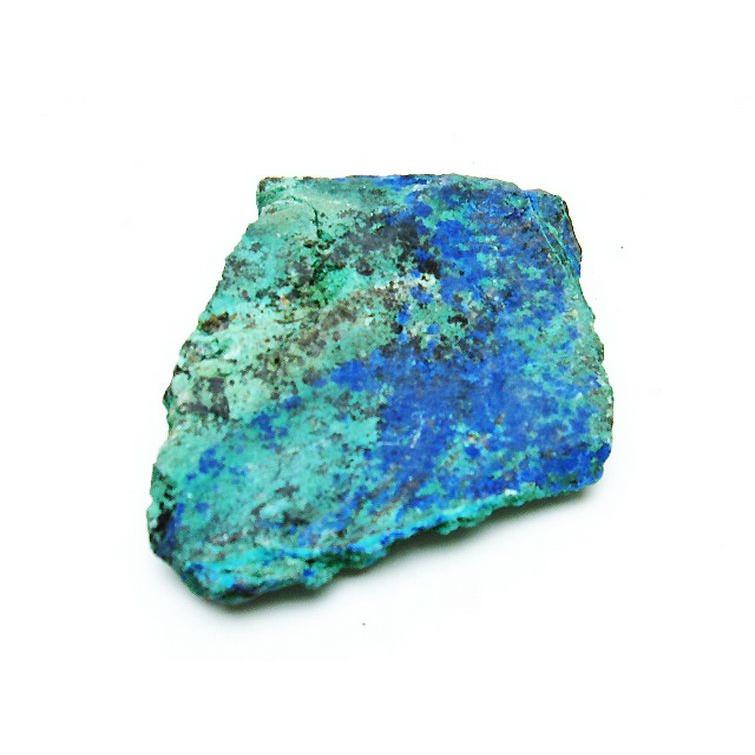 【鉱物商店】アズライト（藍銅鉱）とマラカイト　天然石　原石 アズライト 藍銅鉱 ブルーマラカイト 原石 t485-3246 : 誠安