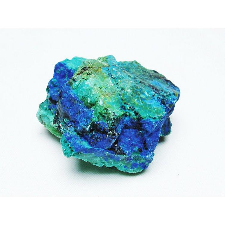 アズライト 藍銅鉱 ブルーマラカイト 原石 t485-3541 : 誠安天然石専門