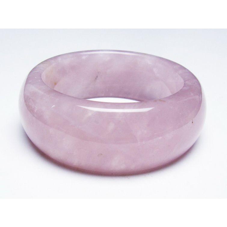 ローズクォーツ バングル 54mm t492-3763 : 誠安天然石専門店 - 通販