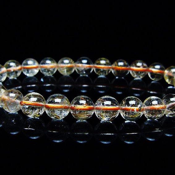 花火ルチルブレスレット！7.8㎜ Amazon | 【石流通センター】【ブレスレット】花火ブラックルチル