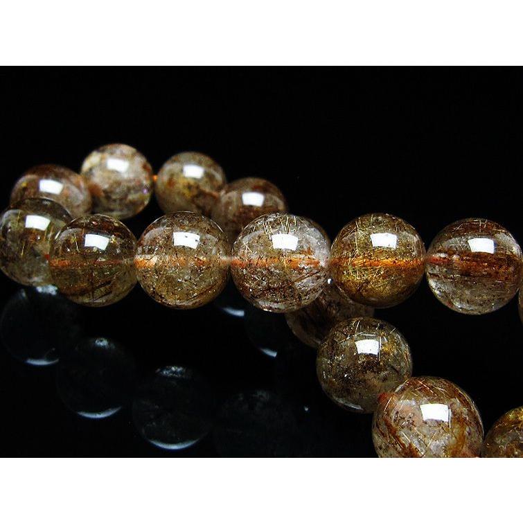 高品質　ルチルクォーツ　ブレスレット ルチルクォーツ ブレスレット 7mm #RG245 - プレミアム天然石専門店