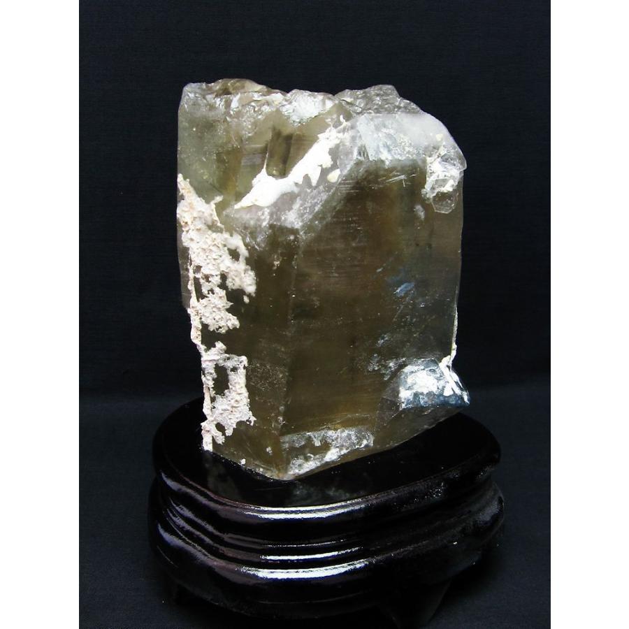 ライトニング水晶 原石 1.1Kg 金針ルチル入り t501-4028_1
