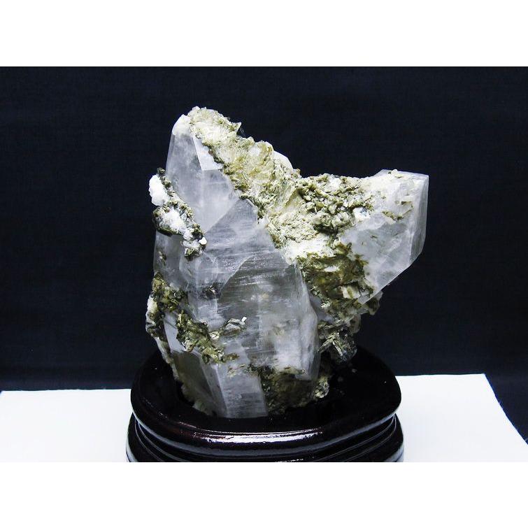 1.4Kg 雲母入り ヒマラヤ水晶 原石 t501-4294_1