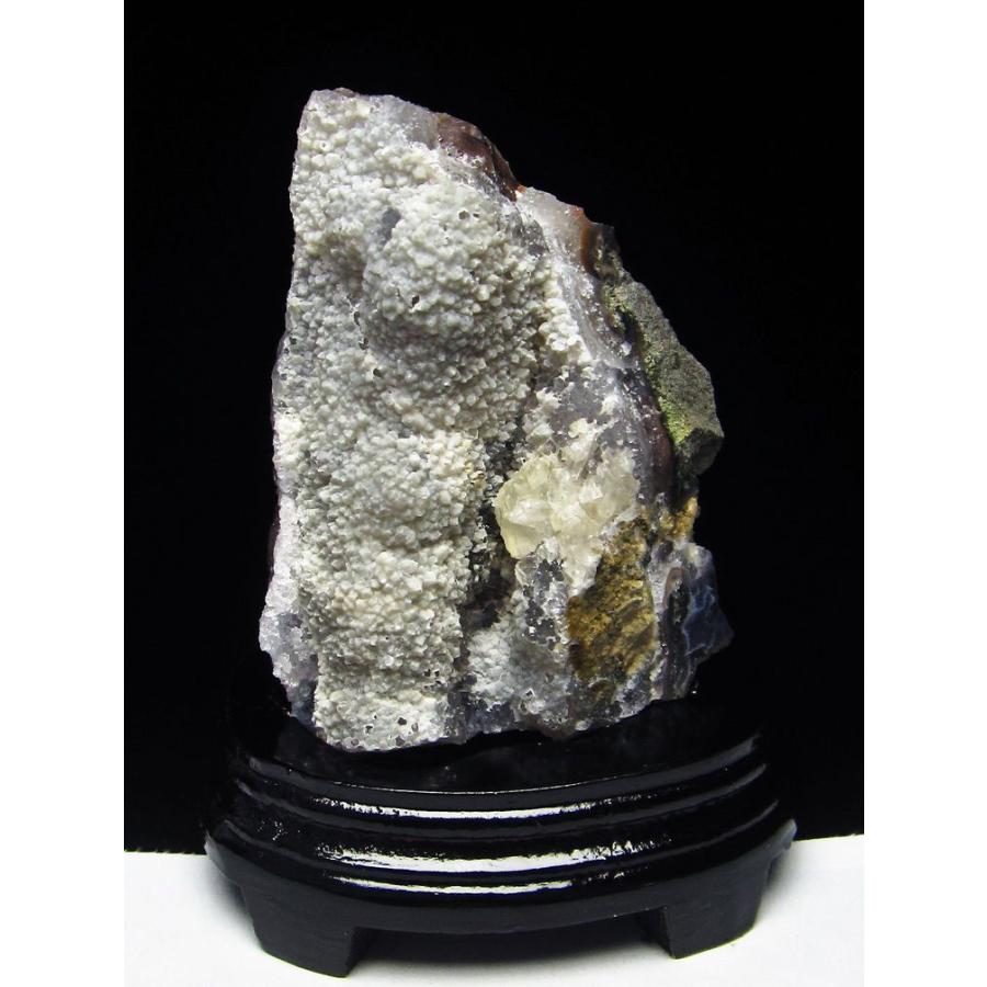 フラワーアメジストクラスター カルサイト共生 t504-6618 : 誠安天然石