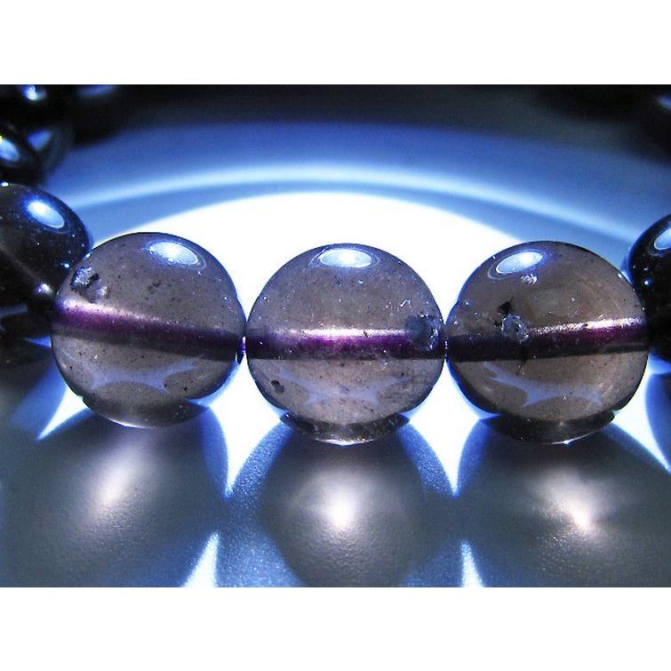 コロンビアナイト コロンビア産 天然ガラス ブレスレット 13mm t521-2747_3