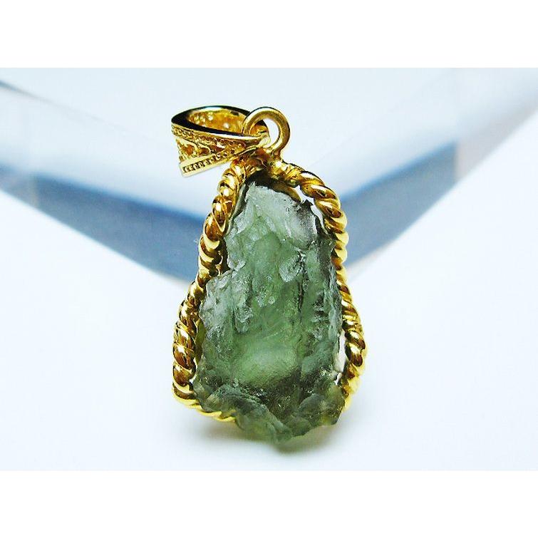 モルダバイト ペンダント t525-2276 : 誠安天然石専門店 - 通販