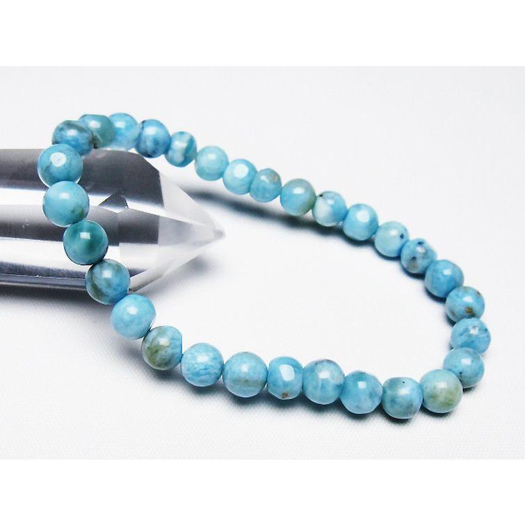 ラリマー ブレスレット 7mm t54-5567 : 誠安天然石専門店 - 通販