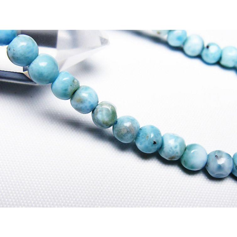 ラリマー ブレスレット 5mm t54-5582 : 誠安天然石専門店 - 通販