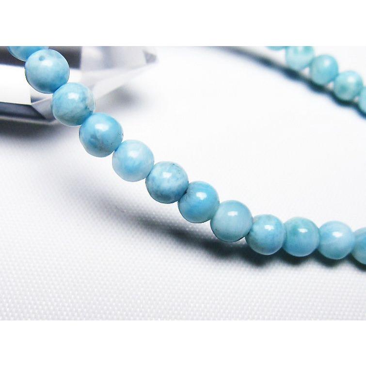 ラリマー ブレスレット 5mm t54-5612 : 誠安天然石専門店 - 通販