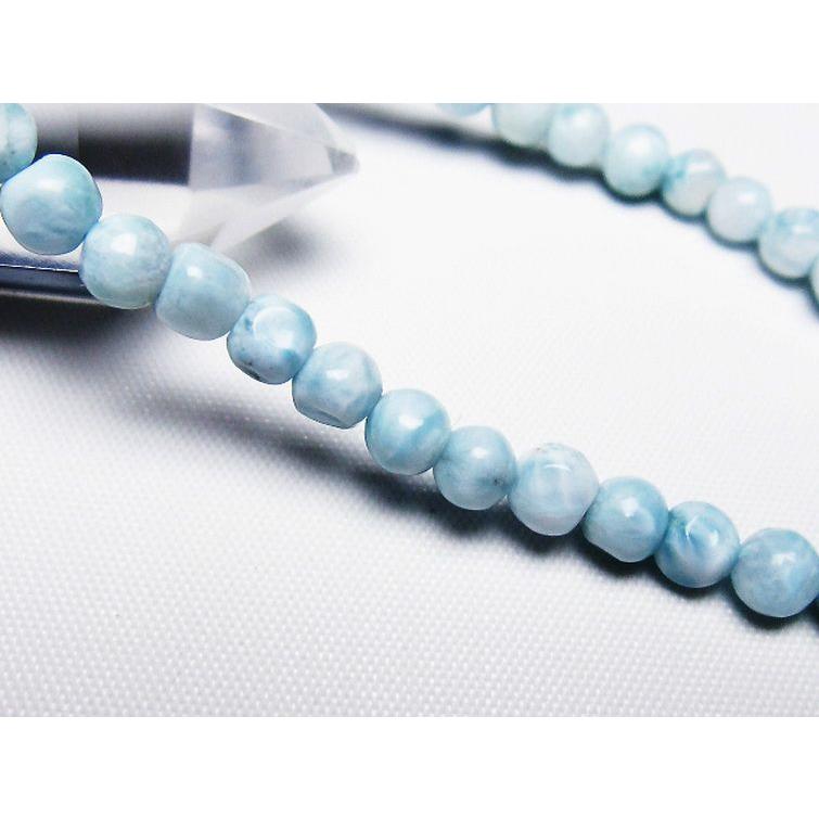 ラリマー ブレスレット 5mm t54-5617 : 誠安天然石専門店 - 通販
