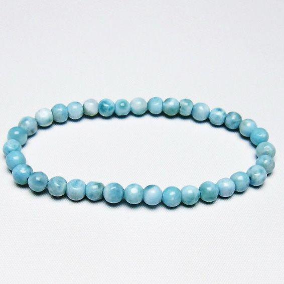 ラリマー ブレスレット 5mm t54-5652 : 誠安天然石専門店 - 通販
