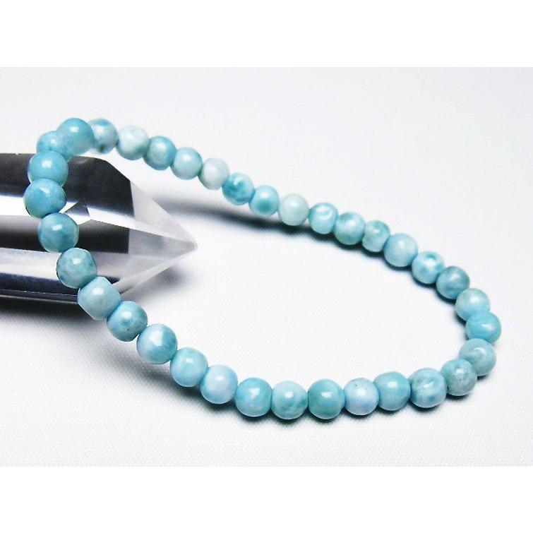 TarTar ラリマー ブレスレット イヤリング セット 新品未使用 ラリマー ブレスレット 5mm t54-5652 : 誠安天然石専門店 - 通販