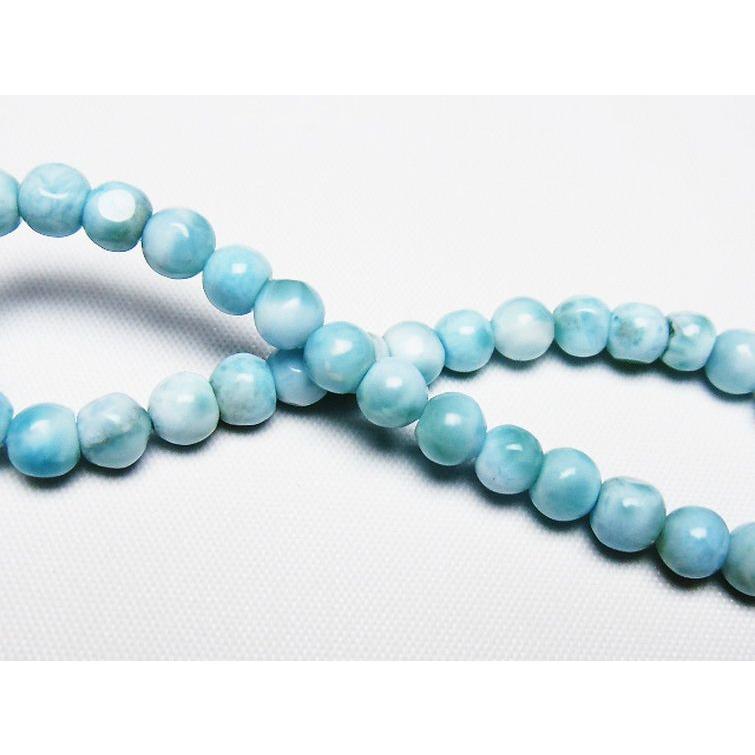 ラリマー ブレスレット 5mm t54-5652 : 誠安天然石専門店 - 通販